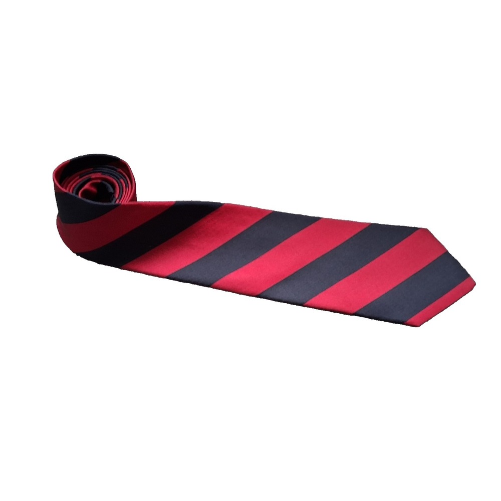 Brooks Brothers Makers Tie All‎ Silk Striped Regimental Tie Hand Made In USA 57"
